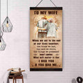 (X1) TO MY WIFE-I HAD YOU AND YOU HAD ME-Carl & Ellie-UP - CANVAS POSTER