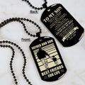 TM4 - To My Son- Dog Tag Two Side- Dragon Ball - Viking