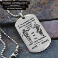 Call on me Brother - Brother Forever  - Soldier -Spartan - Biker - Viking -Engraved Dog Tag Two side All Style