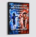 (B1) CALL ON ME BROTHER- DRAGON BALL - GOKU VEGETA- SOLDIER - NARUTO - CANVAS POSTER ALL STYLE