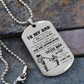 G2 - To My Dad - Son- Dog Tag - Dragon Ball - Viking - Father's day