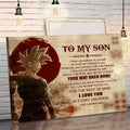 (CV26)  - English - To My Son Poster - Canvas - Your Way Back Home