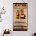 (X4) TO MY WIFE-I HAD YOU AND YOU HAD ME-Carl & Ellie-UP - CANVAS POSTER