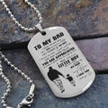 G2 - To My Dad - Son- Dog Tag - Dragon Ball - Viking - Father's day