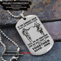 BR1B Call on me Brother - Dragon ball - Goku Vegeta- Soldier - Naruto - Engraved Dog Necklace All Style