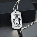 SD Call on me Brother Engraved Dog Tag 18K gold all style