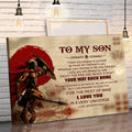 (CV26)  - English - To My Son Poster - Canvas - Your Way Back Home