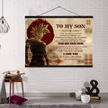 (CV26)  - English - To My Son Poster - Canvas - Your Way Back Home