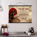 (CV26)  - English - To My Son Poster - Canvas - Your Way Back Home