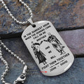 Call on me Brother- Samurai- Soldier - Engraved Dog Tag All Style