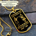 Call on me Brother - Dragon ball Goku Vegeta - Soldier - Engraved Dog Tag 18K Dog Tag Necklace gold all style