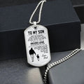 TM5 Call on me Brother - Dragon ball Goku Vegeta - Soldier - Engraved Dog Tag 18K Dog Tag Necklace gold all style