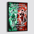 (B1) CALL ON ME BROTHER- DRAGON BALL - GOKU VEGETA- SOLDIER - NARUTO - CANVAS POSTER ALL STYLE