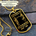 Call on me Brother - Dragon ball Goku Vegeta - Soldier - Engraved Dog Tag 18K Dog Tag Necklace gold all style