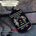 BR16 German Call on me Brother- Dragon ball - Goku Vegeta- Soldier - Naruto - Engraved Dog Tag All Style