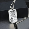 TM5 Call on me Brother - Dragon ball Goku Vegeta - Soldier - Engraved Dog Tag 18K Dog Tag Necklace gold all style