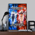 (CV24) CALL ON ME BROTHER- DRAGON BALL - GOKU VEGETA- SOLDIER - NARUTO - CANVAS POSTER ALL STYLE