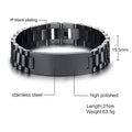 TM3 - To My Son- Never Lose- Goku- Spartan- Soldier -Engraved Bracelet All Style