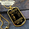 Call on me Brother - Dragon ball Goku Vegeta - Soldier - Engraved Dog Tag 18K Dog Tag Necklace gold all style