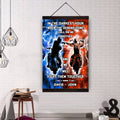 (B1) CALL ON ME BROTHER- DRAGON BALL - GOKU VEGETA- SOLDIER - NARUTO - CANVAS POSTER ALL STYLE