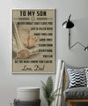 BA013 - To My Son - Good Time - Dad - Baseball Poster