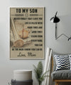 BA015 - To My Son - Good Time - Mom - Baseball Poster