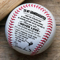 (BB47) BAB044 - Grandma To Granddaughter - That You Will Never Lose - Baseball Ball