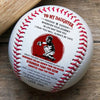 (BB55) BAB50 - Dad To Daughter - Wherever Your Journey - Baseball Ball