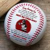 (BB66) - BAB060 - Dad To My Son - Just Do Your Best  - Baseball Ball