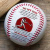 (BB75) - BAB068 - Dad To My Son - You Way Bachk Home  - Baseball Ball