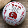 (BB83) - BAB075 - Mom To My Son - Through My Eyes - Baseball Ball