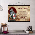 (CV26)  - English - To My Son Poster - Canvas - Your Way Back Home