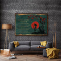 DR066 - Nobody Is Born A Warrior - Goku - Horizontal Poster - Horizontal Canvas - Dragon Ball Poster