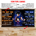 DR071 - To My Dad - Goku - Gohan - English - Horizontal Poster - Horizontal Canvas - Dragon Ball Canvas