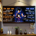 DR071 - To My Dad - Goku - Gohan - English - Horizontal Poster - Horizontal Canvas - Dragon Ball Canvas