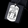 Engrave FFD001 - Call On Me Brother - English - Firefighter Dog Tag