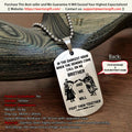 Engrave KTD009 - Call On Me Brother - English - Knight Templar Dogtag