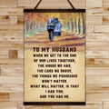 FM030 - To My Husband - I Had You And You Had Me - Family Canvas With The Wood Frame