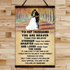 FM034 - To My Husband - You Are My Sunshine - Family Canvas With The Wood Frame