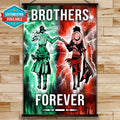 OP003 - Brothers Forever - Monkey D. Luffy - Roronoa Zoro - Vertical Poster - Vertical Canvas - One Piece Poster