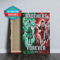 OP003 - Brothers Forever - Monkey D. Luffy - Roronoa Zoro - Vertical Poster - Vertical Canvas - One Piece Poster