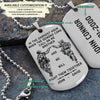 SDD013 - Call On Me Brother - English - Soldier Dog Tag - Engrave Silver Dog Tag