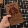 SDN002 (JT18) - Dad To Son - Your Way Back Home - Vintage Journal -  Soldier Notebook