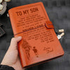 SDN006 (JD58) - Dad To Son - Never Lose - Vintage Journal -  Soldier Notebook