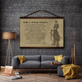 VK006 - Being A Woman Warrior - Lagethar - Viking Canvas With The Wood Frame