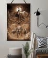 VK009 - Odin - Viking Canvas With The Wood Frame