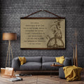 VK015 - I Am The Storm - Ragnar - Viking Canvas With The Wood Frame