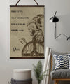 VK049 - Stand Alone - Ragnar - Viking Canvas With The Wood Frame