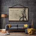 VK050 - Make No Mistake - Ragnar- Viking Canvas With The Wood Frame