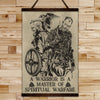 VK051 - Spiritual Warfare - Viking Canvas With The Wood Frame